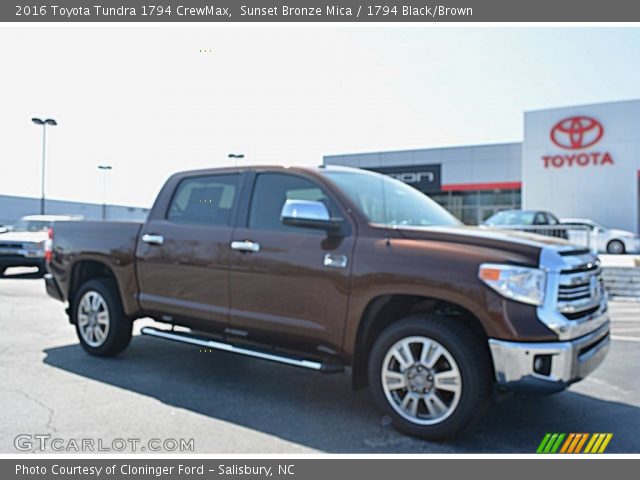 2016 Toyota Tundra 1794 CrewMax in Sunset Bronze Mica