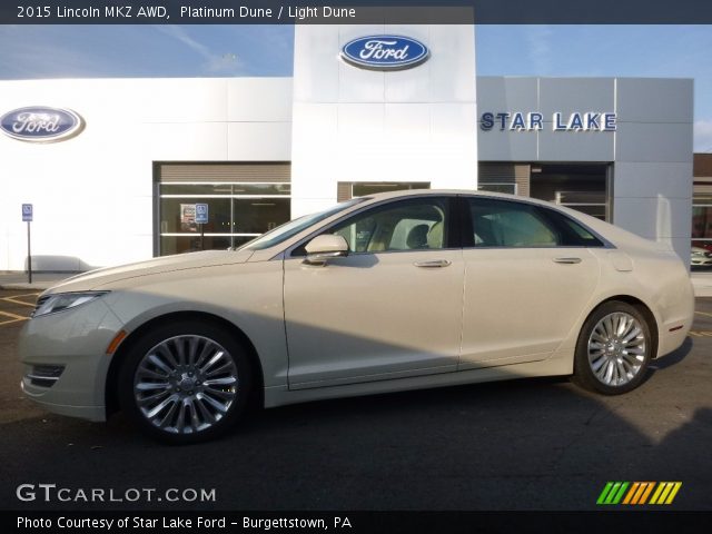 2015 Lincoln MKZ AWD in Platinum Dune