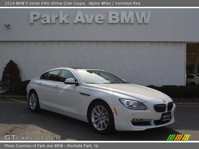 2014 BMW 6 Series 640i xDrive Gran Coupe in Alpine White