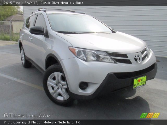 2015 Toyota RAV4 LE in Classic Silver Metallic
