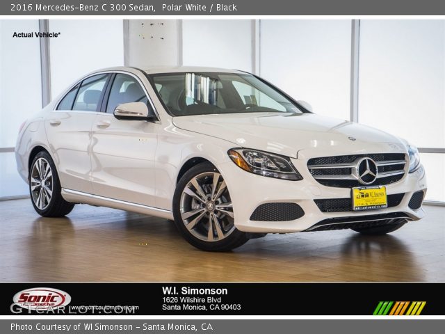 2016 Mercedes-Benz C 300 Sedan in Polar White