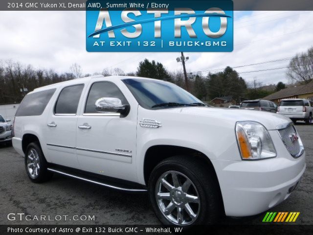 2014 GMC Yukon XL Denali AWD in Summit White