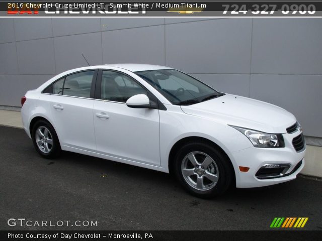 2016 Chevrolet Cruze Limited LT in Summit White
