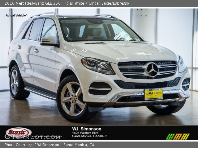 2016 Mercedes-Benz GLE 350 in Polar White