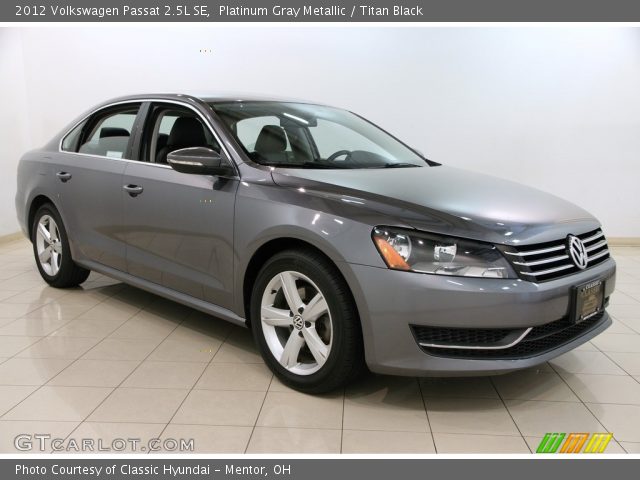 2012 Volkswagen Passat 2.5L SE in Platinum Gray Metallic