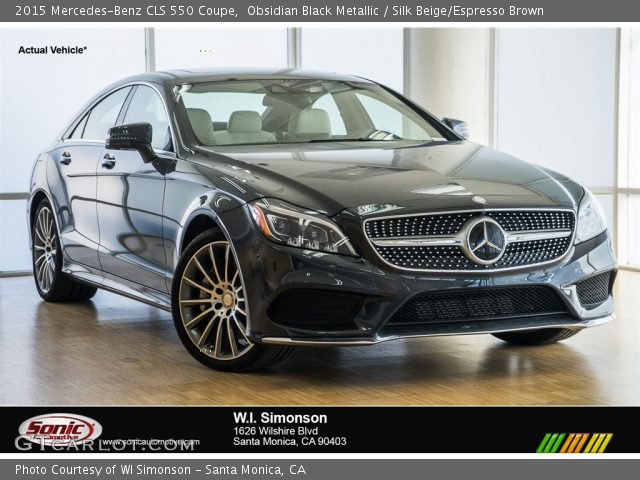 2015 Mercedes-Benz CLS 550 Coupe in Obsidian Black Metallic