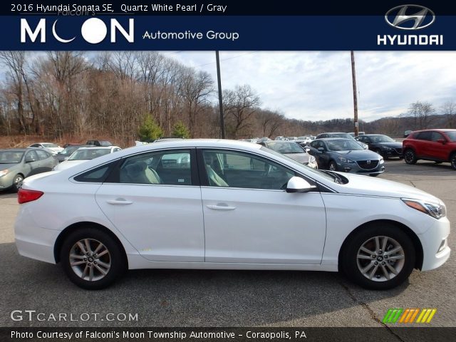 2016 Hyundai Sonata SE in Quartz White Pearl