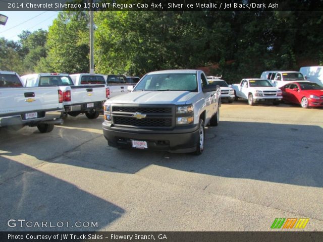 2014 Chevrolet Silverado 1500 WT Regular Cab 4x4 in Silver Ice Metallic