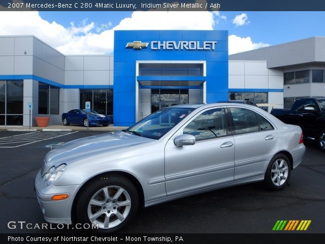 2007 Mercedes-Benz C 280 4Matic Luxury in Iridium Silver Metallic