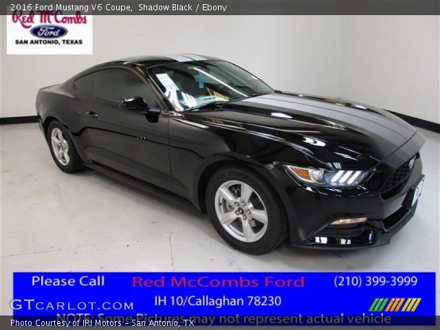 2016 Ford Mustang V6 Coupe in Shadow Black