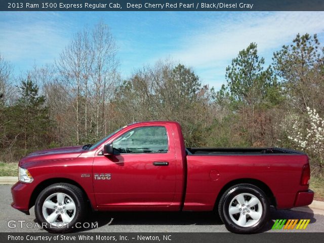 2013 Ram 1500 Express Regular Cab in Deep Cherry Red Pearl