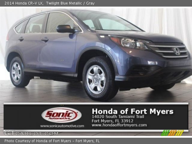 2014 Honda CR-V LX in Twilight Blue Metallic