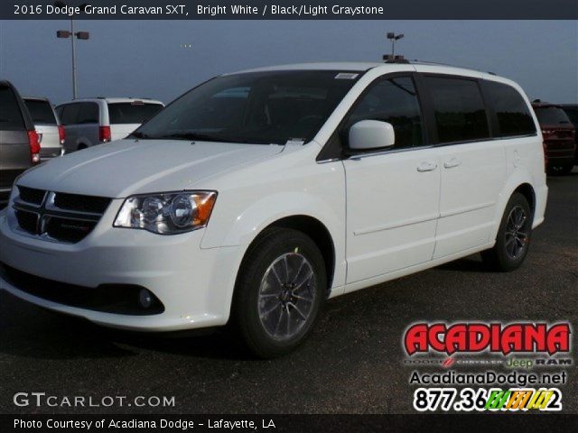 2016 Dodge Grand Caravan SXT in Bright White