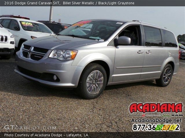 2016 Dodge Grand Caravan SXT in Billet Silver Metallic