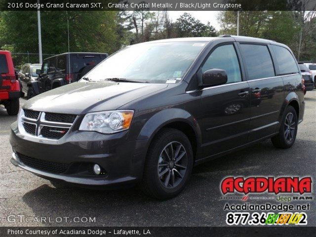 2016 Dodge Grand Caravan SXT in Granite Crystal Metallic