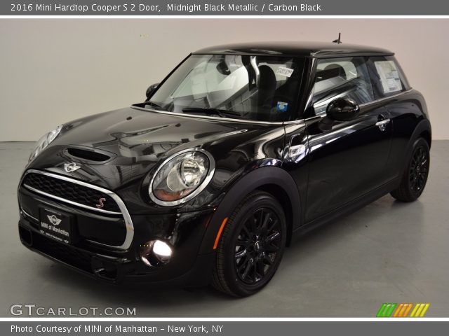 2016 Mini Hardtop Cooper S 2 Door in Midnight Black Metallic