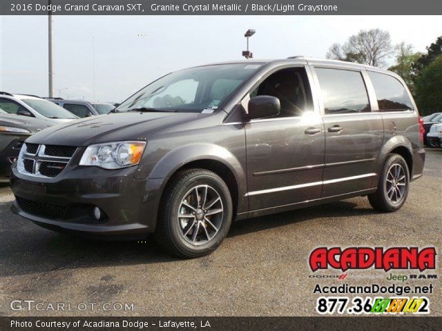 2016 Dodge Grand Caravan SXT in Granite Crystal Metallic