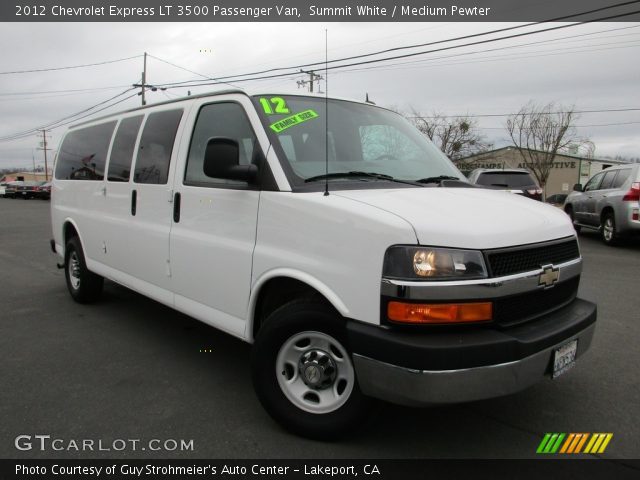 2012 Chevrolet Express LT 3500 Passenger Van in Summit White