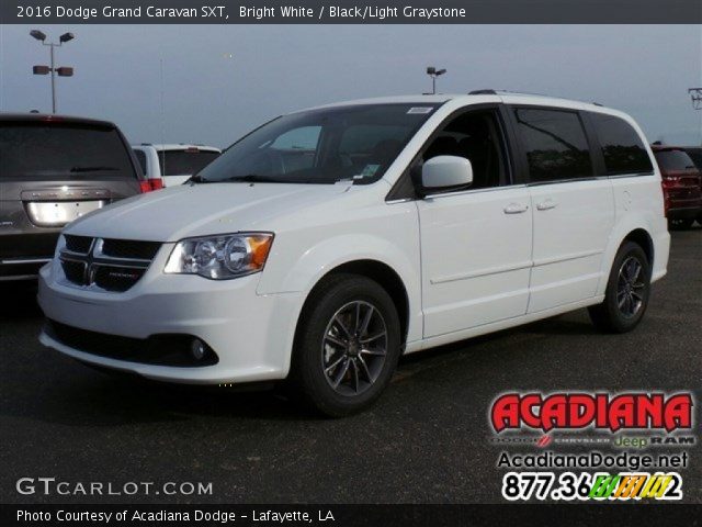 2016 Dodge Grand Caravan SXT in Bright White