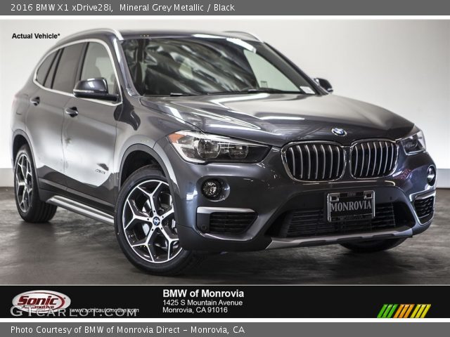 2016 BMW X1 xDrive28i in Mineral Grey Metallic