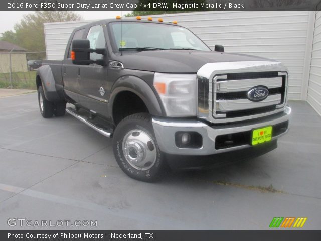 2016 Ford F350 Super Duty Lariat Crew Cab 4x4 DRW in Magnetic Metallic