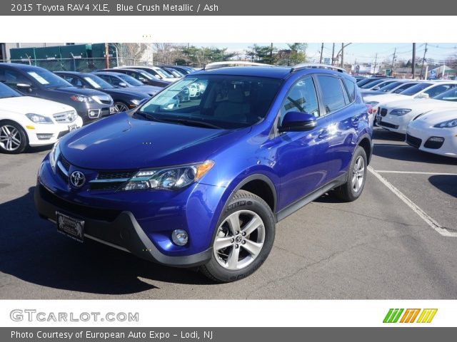 2015 Toyota RAV4 XLE in Blue Crush Metallic