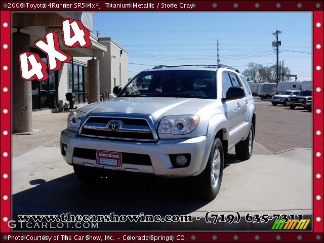 2006 Toyota 4Runner SR5 4x4 in Titanium Metallic
