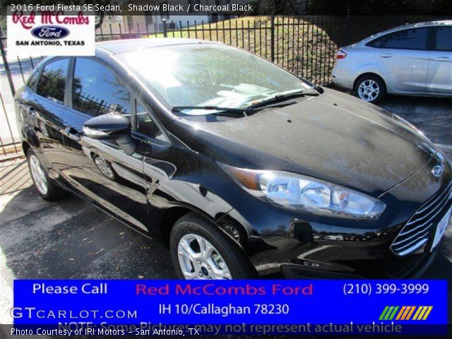 2016 Ford Fiesta SE Sedan in Shadow Black