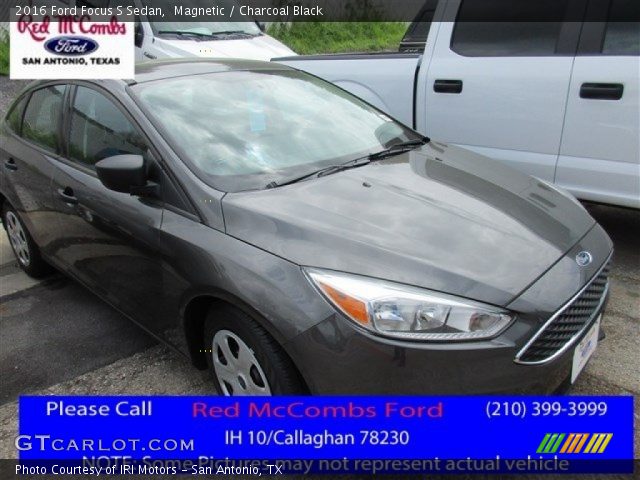 2016 Ford Focus S Sedan in Magnetic