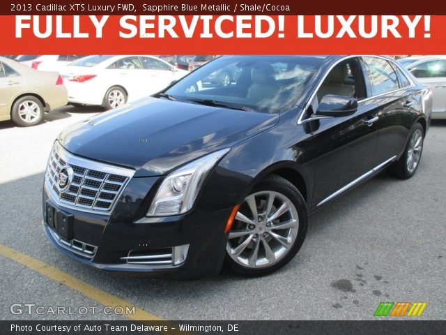 2013 Cadillac XTS Luxury FWD in Sapphire Blue Metallic