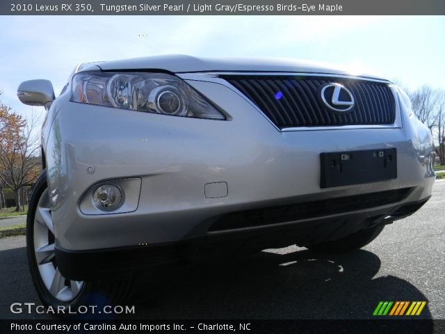 2010 Lexus RX 350 in Tungsten Silver Pearl