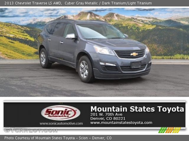 2013 Chevrolet Traverse LS AWD in Cyber Gray Metallic