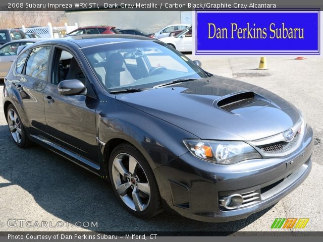 2008 Subaru Impreza WRX STi in Dark Gray Metallic