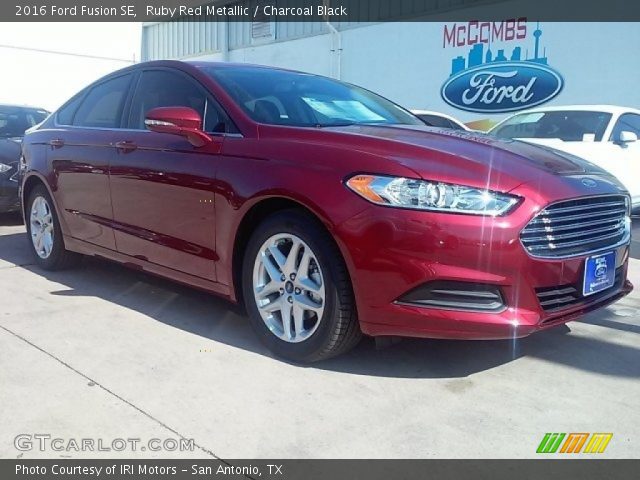 2016 Ford Fusion SE in Ruby Red Metallic