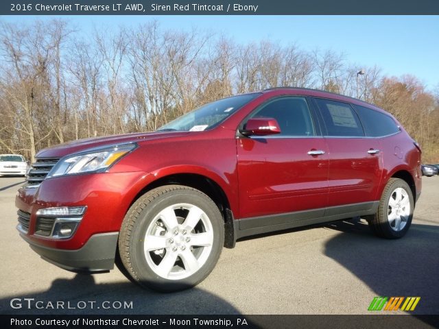 2016 Chevrolet Traverse LT AWD in Siren Red Tintcoat