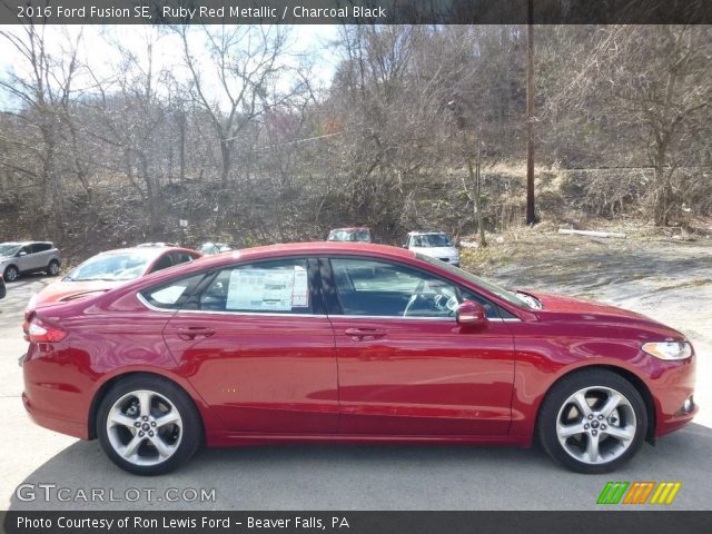 2016 Ford Fusion SE in Ruby Red Metallic