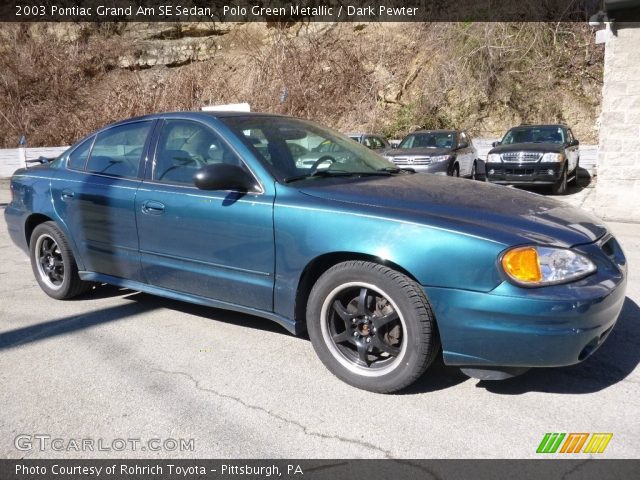 2003 Pontiac Grand Am SE Sedan in Polo Green Metallic