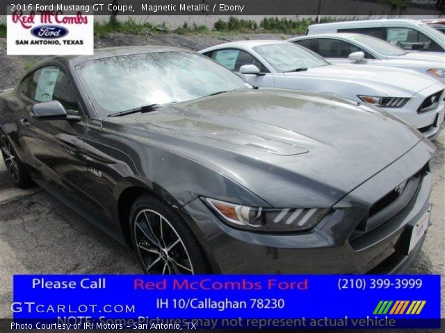 2016 Ford Mustang GT Coupe in Magnetic Metallic