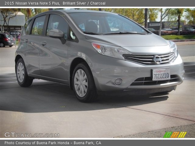 2015 Nissan Versa Note S Plus in Brilliant Silver