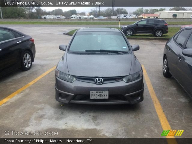 2007 Honda Civic Si Coupe in Galaxy Gray Metallic