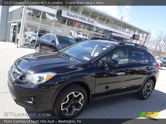 2013 Subaru XV Crosstrek 2.0 Limited in Crystal Black Silica