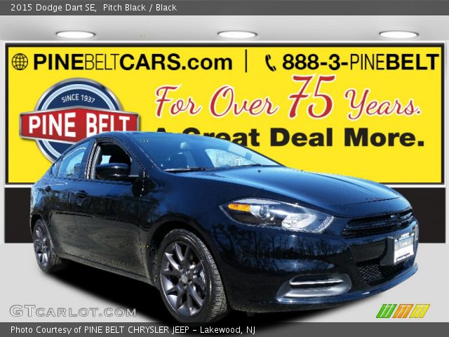 2015 Dodge Dart SE in Pitch Black