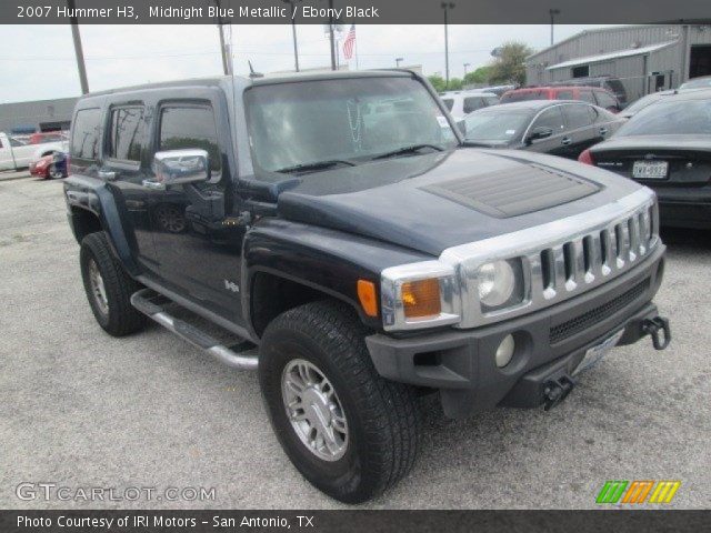 2007 Hummer H3  in Midnight Blue Metallic