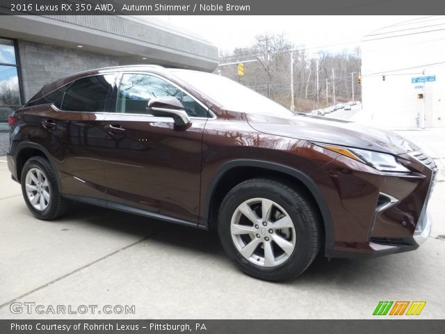 2016 Lexus RX 350 AWD in Autumn Shimmer