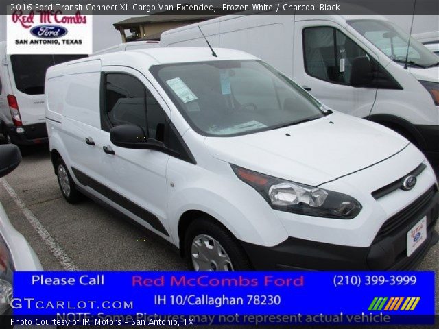 2016 Ford Transit Connect XL Cargo Van Extended in Frozen White