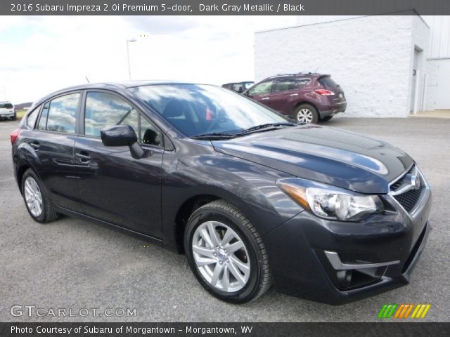 2016 Subaru Impreza 2.0i Premium 5-door in Dark Gray Metallic