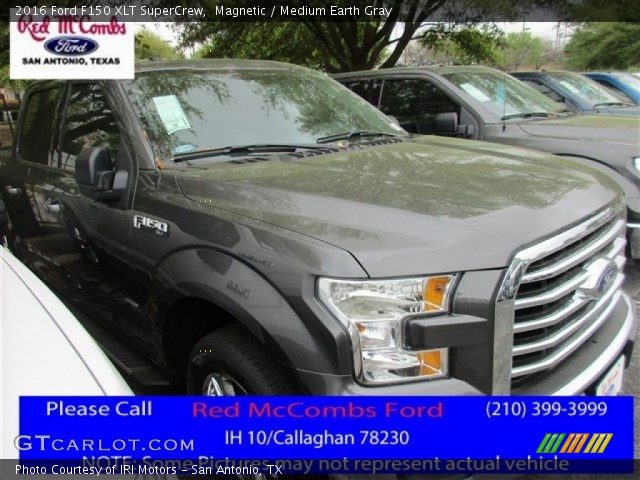2016 Ford F150 XLT SuperCrew in Magnetic