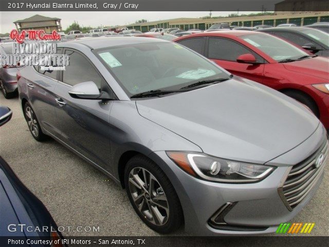 2017 Hyundai Elantra Limited in Gray