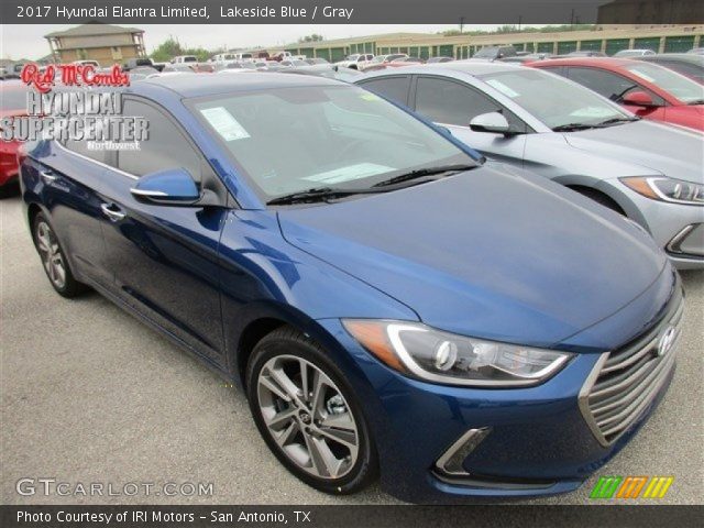 2017 Hyundai Elantra Limited in Lakeside Blue