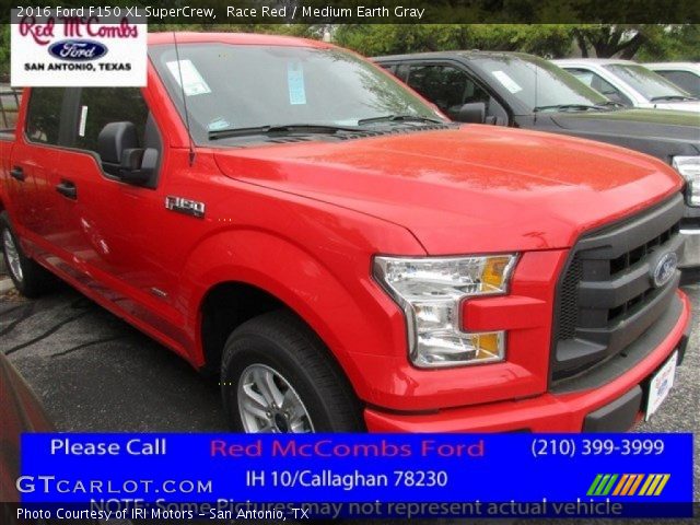 2016 Ford F150 XL SuperCrew in Race Red